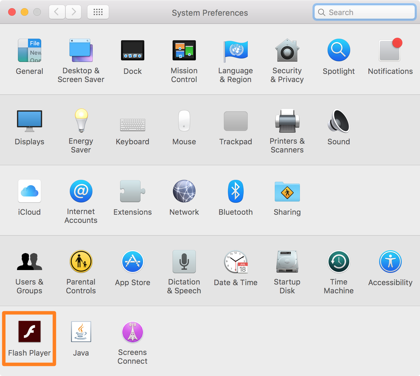 Adobe flash player for mac 10.8.5